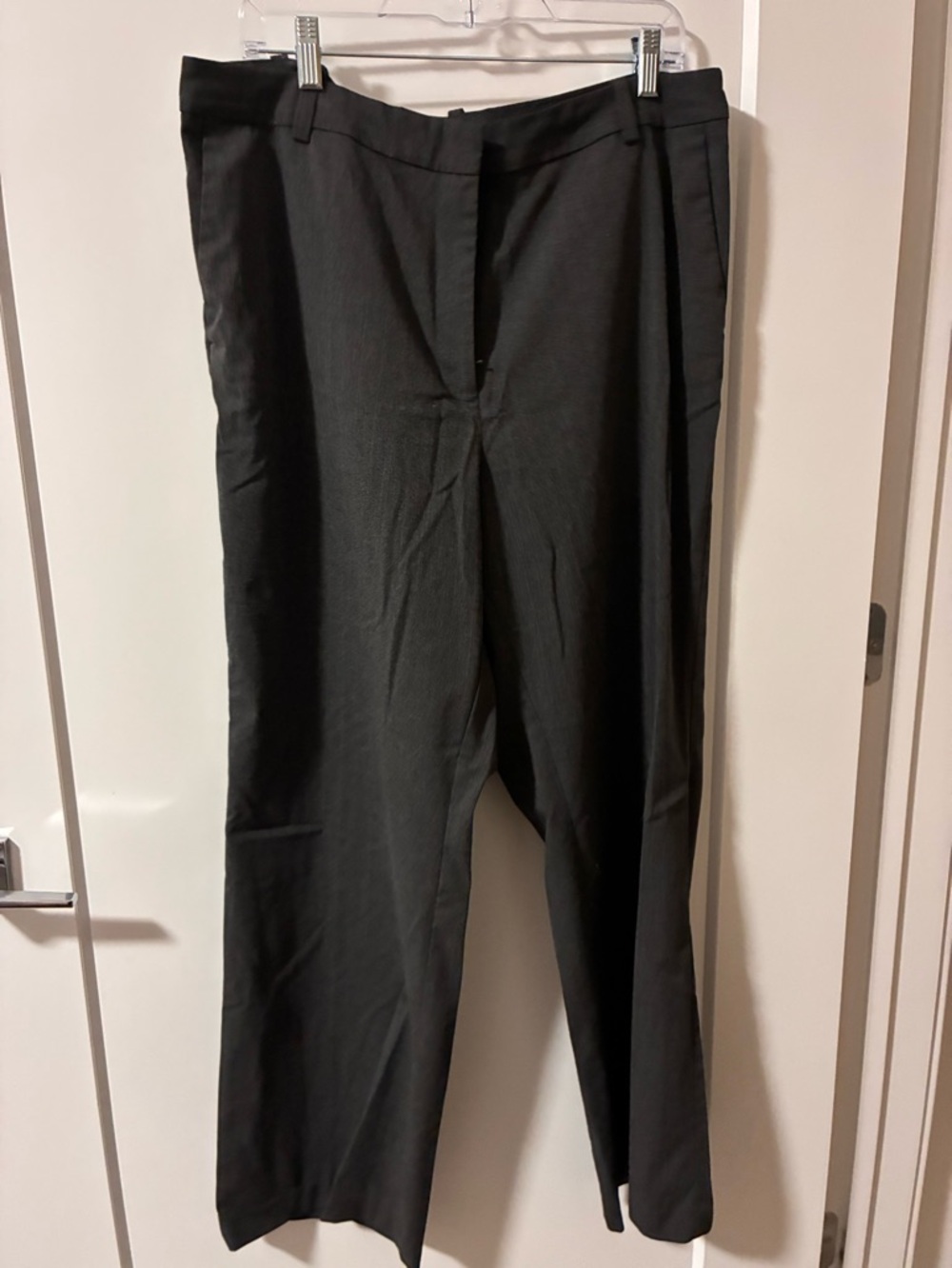 Grey Black Dress Pants - Classic Tailored Trousers